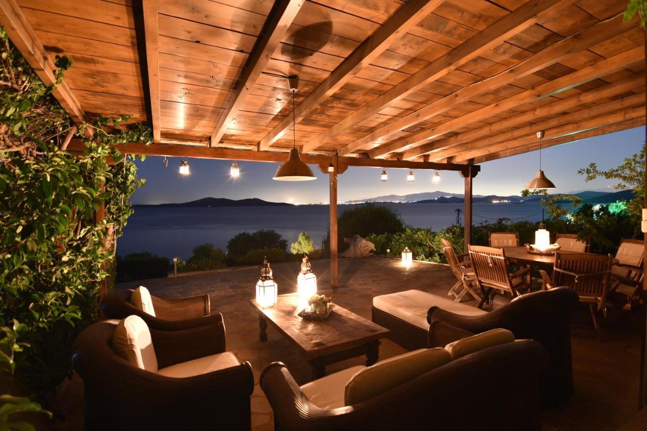 Blue Bay View - Beach House Vathirrevma Dış mekan fotoğraf