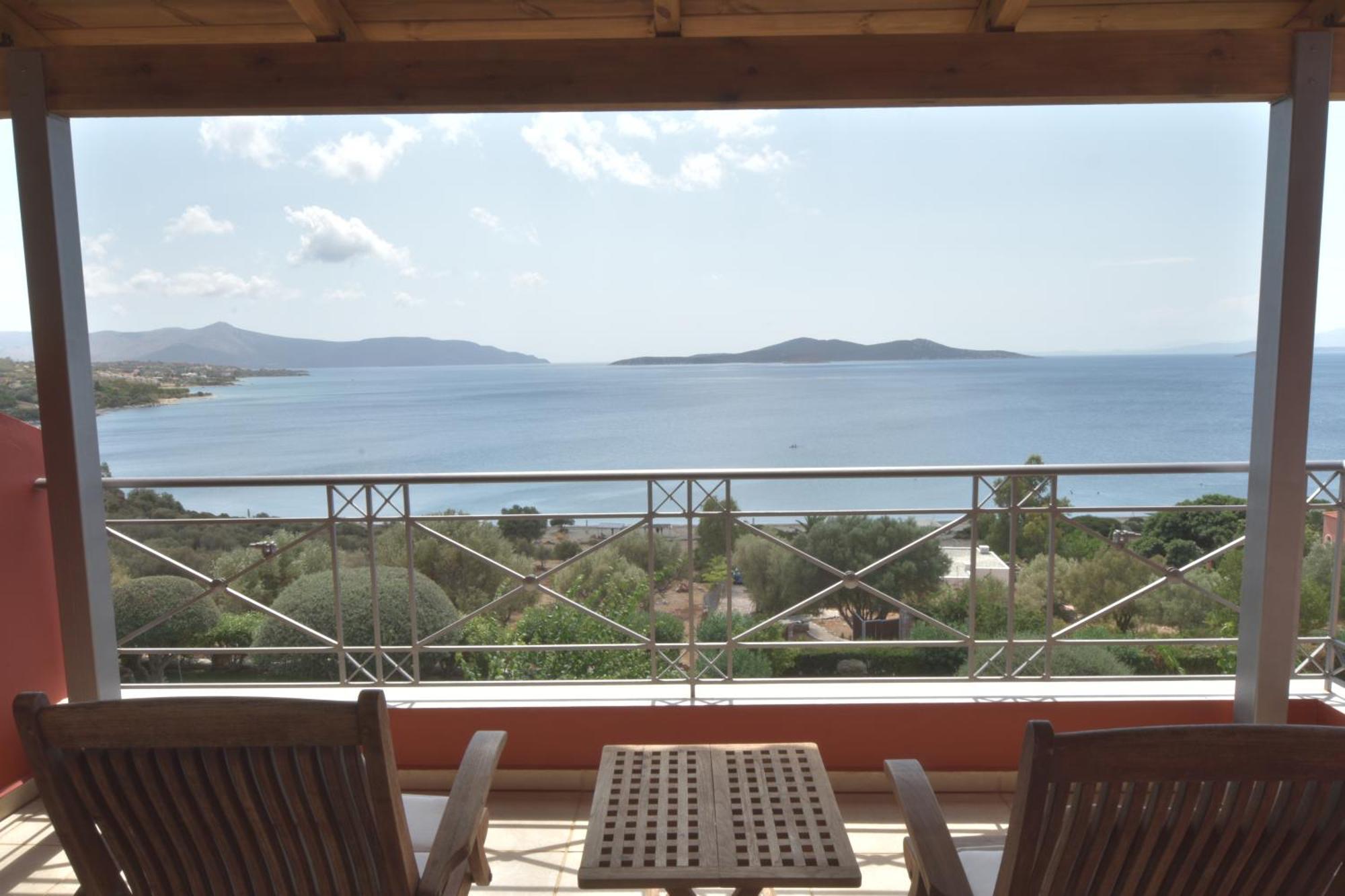 Blue Bay View - Beach House Vathirrevma Dış mekan fotoğraf